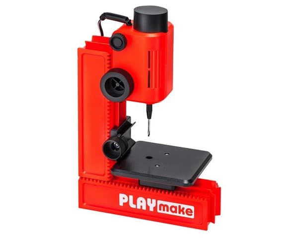 The Cool Tool - PLAYmake 4 in 1 Woodworking Workshop Röd