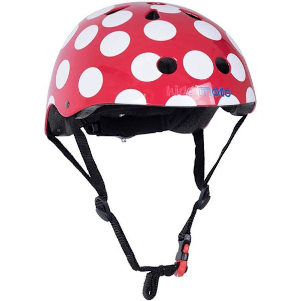 Hjälm Hjälm - Red Dotty Medium