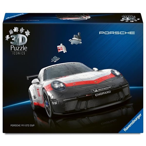 Puzzle 3D Ikonit - Porsche 911 GT3 Cup