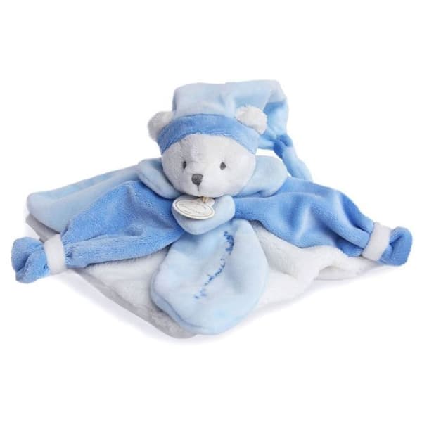 Doudou Collector sininen karhu 24 cm - Doudou et Compagnie Blå