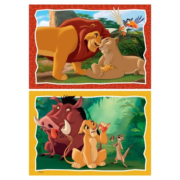 2x24 pusselbitar: The Lion King: The Story of Life