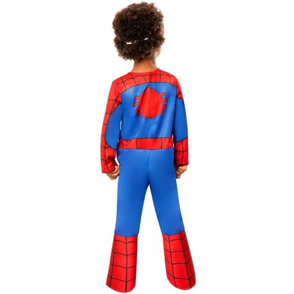 Klassisk Spidey-dräkt barn Spidey och hans fantastiska vänner Blå 3-4 år gammal