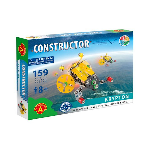 Alexander Toys - Konstruktör Krypton - Rymdfärja Gul