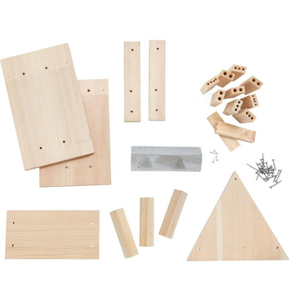 Kit d'assemblage Terra Kids: Insecttihotelli Flerfärgad