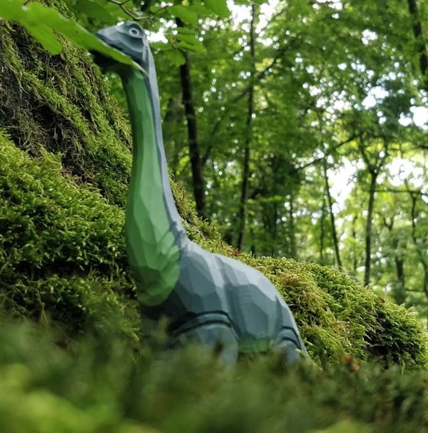 Wudimals - Figurine Diplodocus - K-PLAY Grön