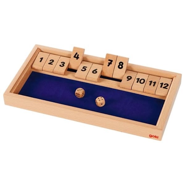 Goki - Stäng lådan - Tärningsspel - GOLLNEST & KIESEL Blå