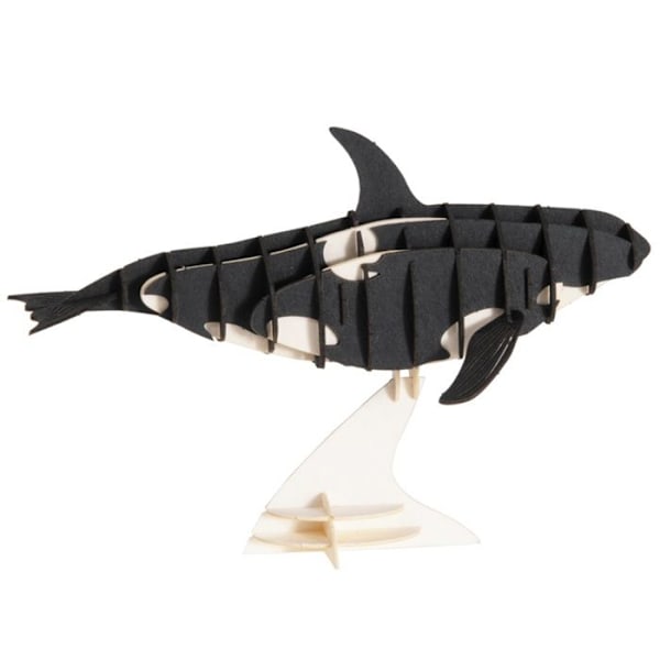 Fridolin - 3D-pappermodell Val Svart