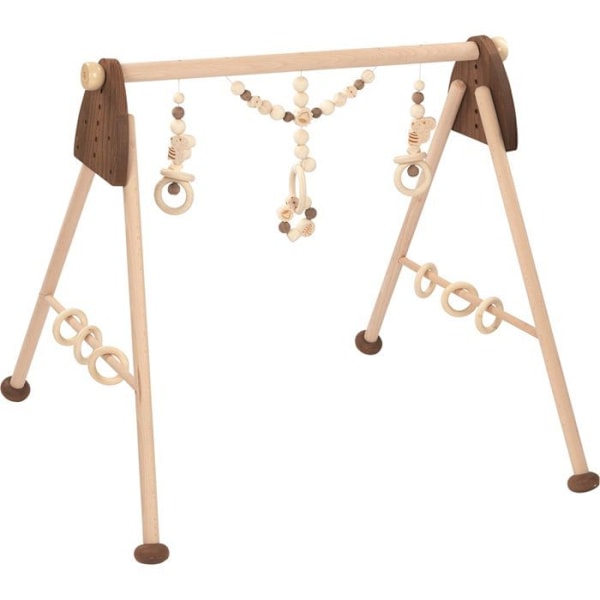 Baby Gym - GOKI - Ekorr - Utvecklingsleksak - Lätt att bära - Unisex Beige