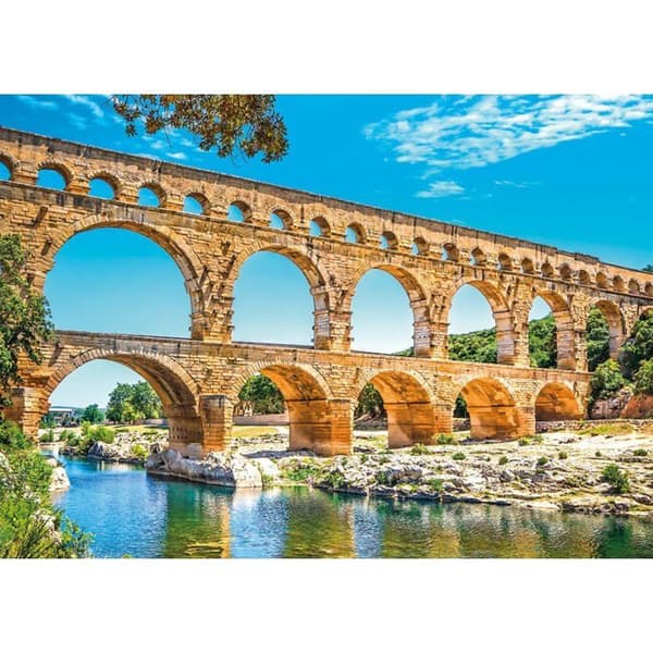 Nathan Die Pont du Gard - 1000 bitar Vit