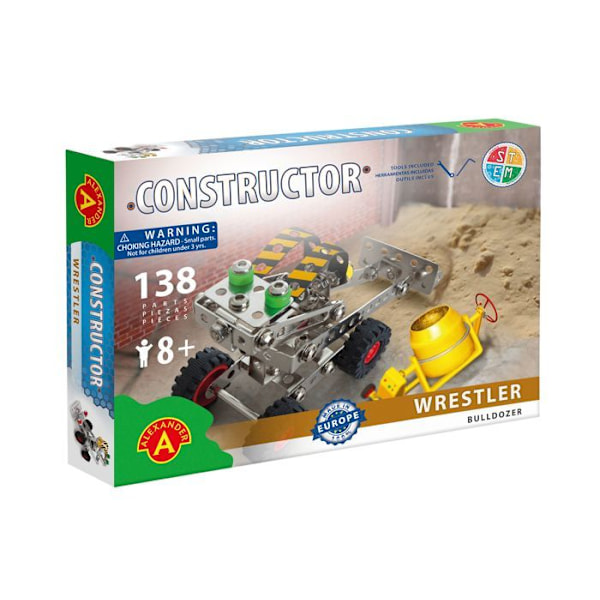 Alexander Toys - Constructor Wrestler - Bulldozer Grå