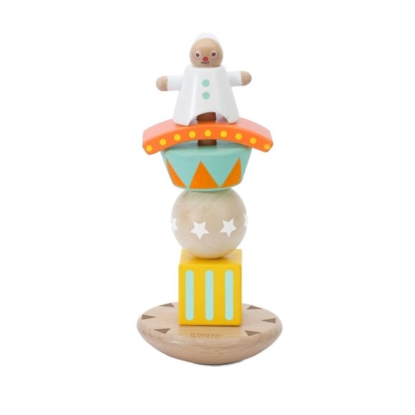 Classic World - Stacking Clown Tumbler - TOOPIZ Orange