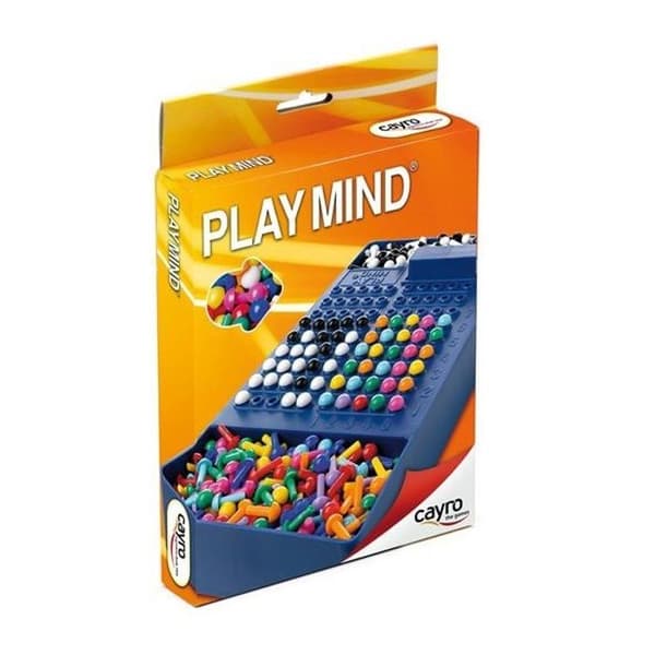Looginen ja strateginen lautapeli - CAYRO - Master Mind-matkapeli - Taskumatkapeli - Deduktiivinen - 2 pelaajaa Blå
