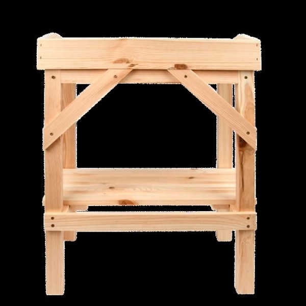 Omplanteringstabell för barn - L 48 x P 32,2 x H 60,8 cm - Furu