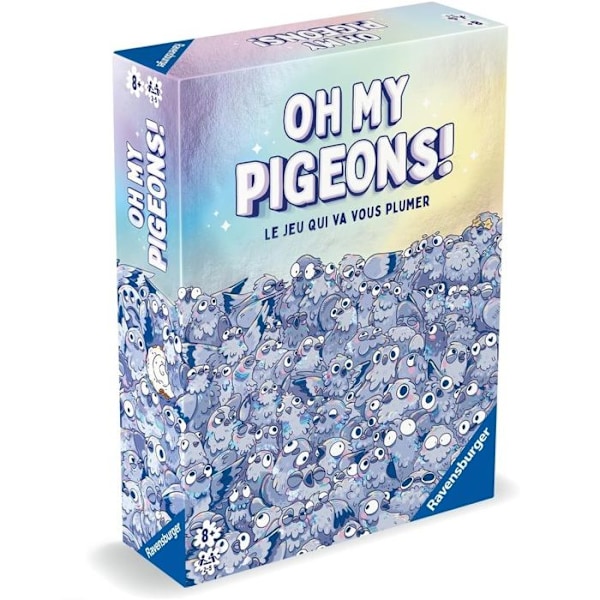 Ravensburgerin tunnelmapeli Oh My Pigeons Blå
