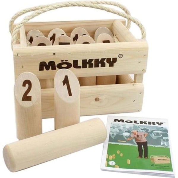 Mölkky bowlingspel - TAKTIK - Lyxversion - Massivt trä - Blandat - Från 7 år