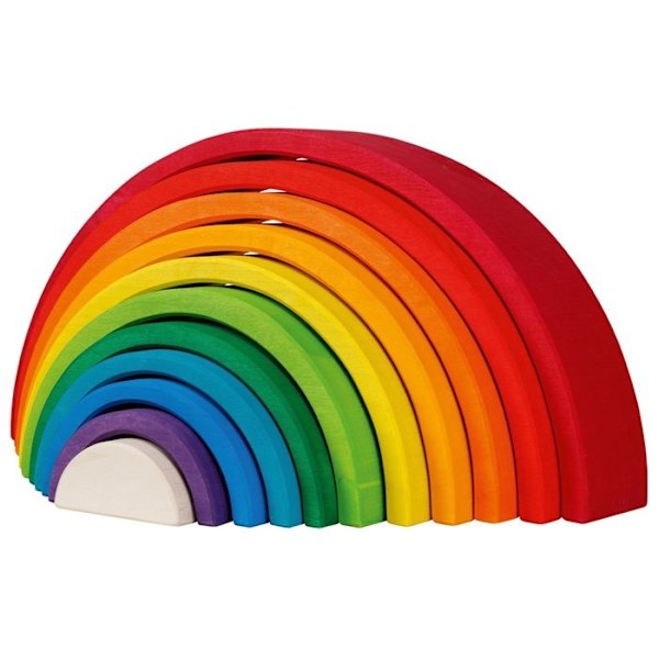 Lärspel - NO NAME - The Rough Rainbow - Flerfärgad - Röd - Blandad Flerfärgad