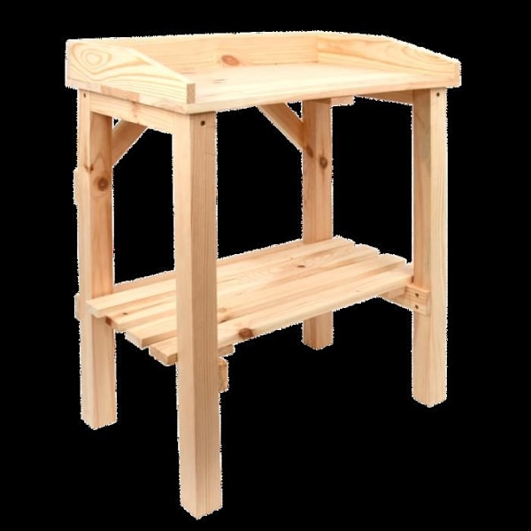 Omplanteringstabell för barn - L 48 x P 32,2 x H 60,8 cm - Furu