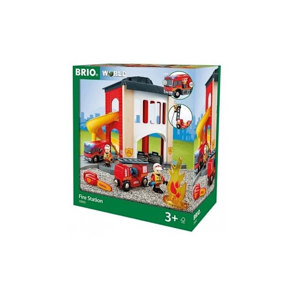 33833 Brandstation Flerfärgad