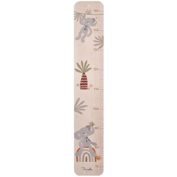 Maïlou Tradition - Træmåler Elefant jungle - DOUDOU ET COMPAGNIE beige
