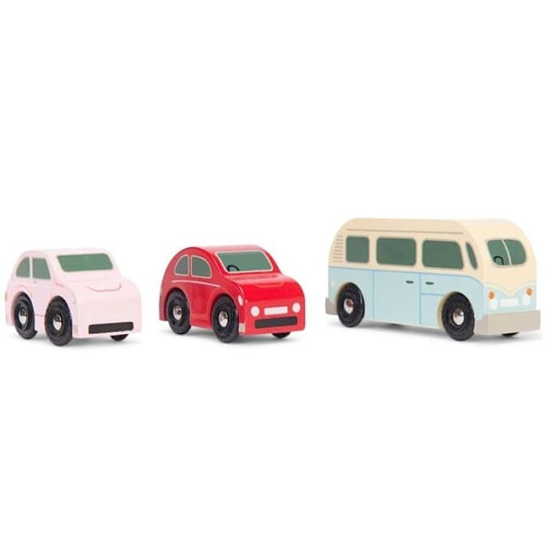 Le Toy Van Retro Metro bilset Grå