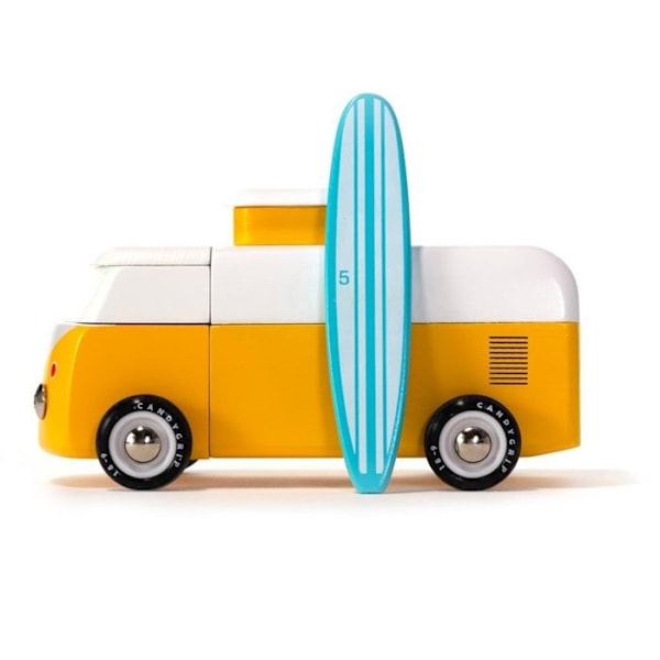 Candylab Toys - VW Rannabussin auringonlasku keltainen - DAM Gul