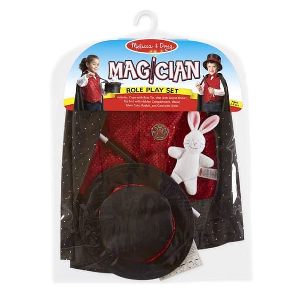 MELISSA & DOUG Tryllestav 3-6 år röd och svart