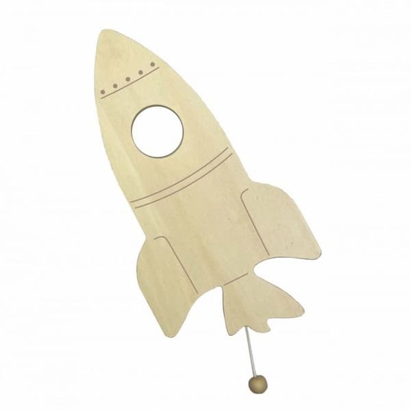 Egmont Toys - Rocket väggmonterad speldosa Beige
