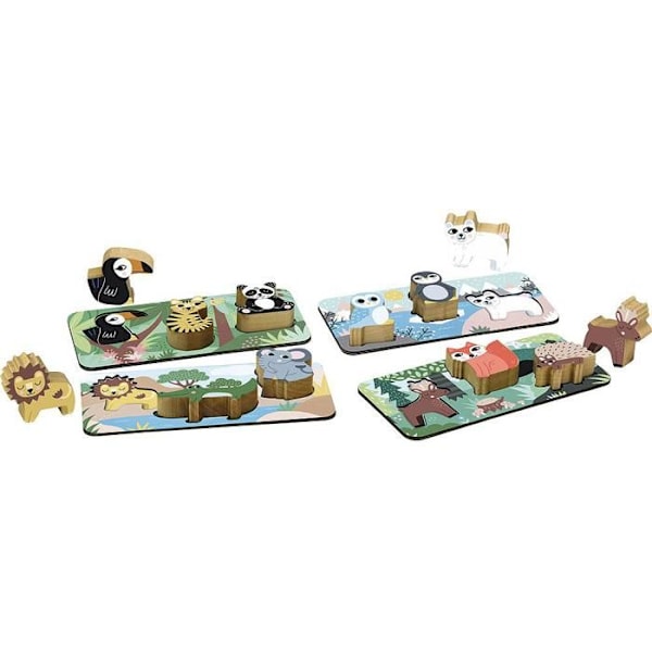 Vilac - Herr Carlslund Toddler Multi-Games