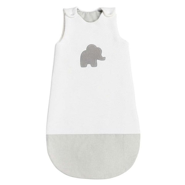 NATTOU Tembo sovsäck - Vit - 90x50cm - 6 till 24 månader - Bomull och polyester vitt och grått