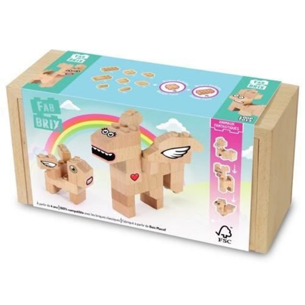 Boîte 70 tiiltä FABBRIX Fantastiset eläimet Beige