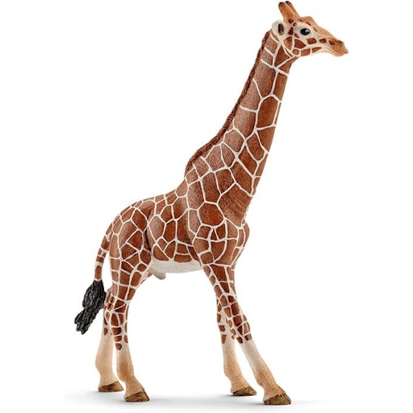 Urossavannikirahvihahmo, SCHLEICH 14749 Villieläin, 3-vuotiaasta alkaen Brun och Beige