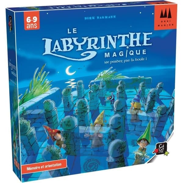 Gigamic - Magic Labyrinth - Brädspel Flerfärgad