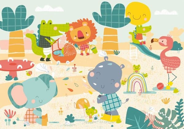 LA SAVANE S'AMUSE kastanj