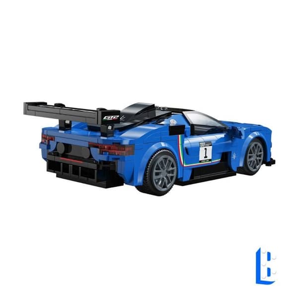 Byggleksaker - CADA - Maserati Mc20 GT2 - 320 delar - Radiostyrd - Skala 1:20 Blå