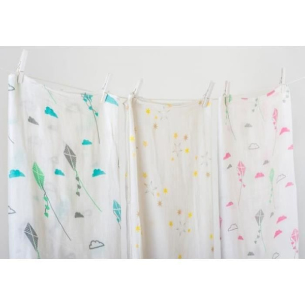 Lulujo - Pitkä bambusta - Sininen leijona - ELEMENTS FOR KIDS Blå