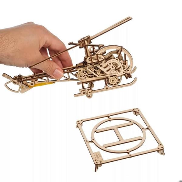 Træmodel: Mini Helicopter