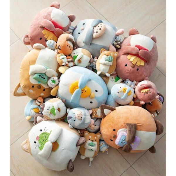 Peluche - Nici - Kissa Angy - 16 cm - Beige - Super Mochi -kokoelma Beige