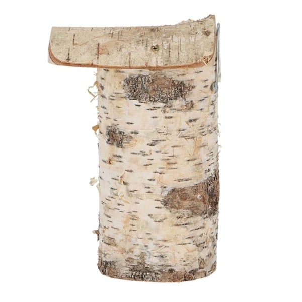 Esschert Design - Birch Blue Tit Nest Box Beige