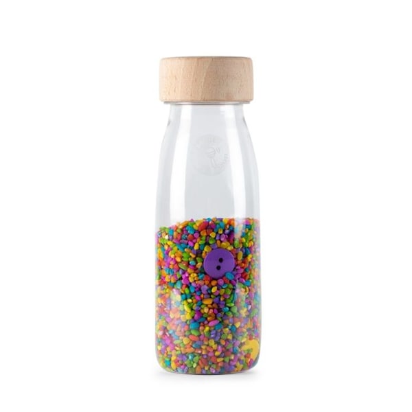 PETIT BOUM - 1 Aistipullo - Nappulat - ref 47642 - Monivärinen Flerfärgad