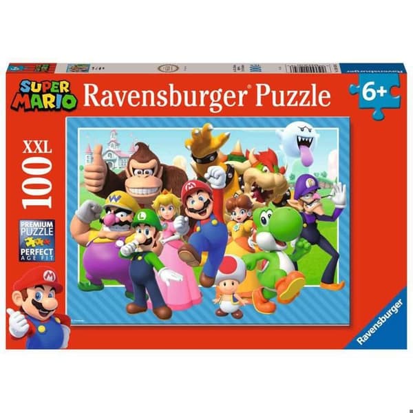 Puzzle 100 dele XXL: Super Mario: Lad os gå!