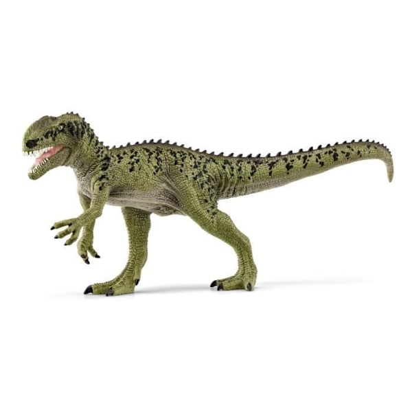 Monolophosaurus, statyett med realistiska detaljer, dinosaurieleksak inspirerande fantasi för barn från 4 år och uppåt, 6 x 22 x 9 cm -