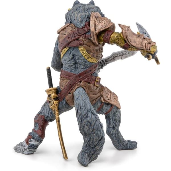 Papo - Mutant Wolf Figurine Grå