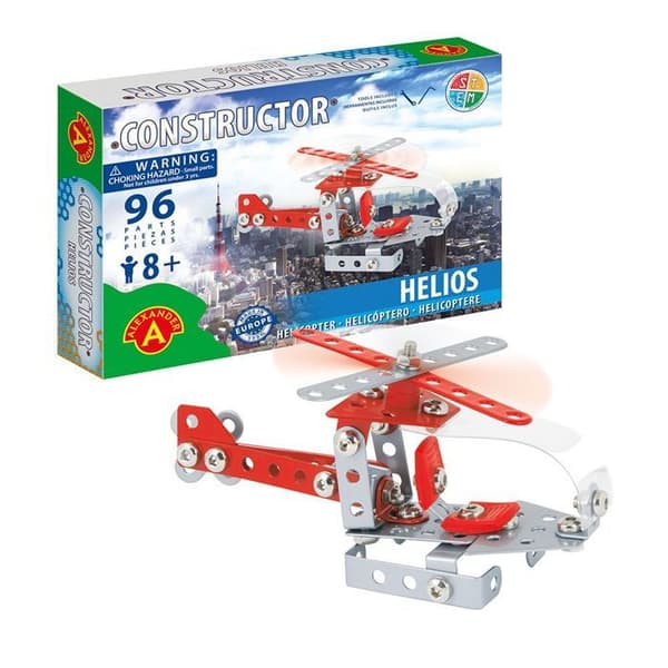 helikopter at bygge Rött och grått
