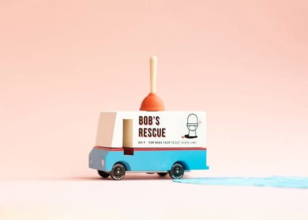 Candylab Toys - VVS-varevogn - DAM Blå