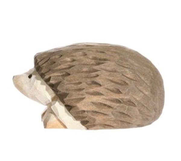 Wudimals - Figurine pindsvin - K-PLAY kastanj