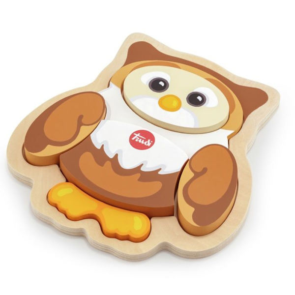 Puzzle Hibou Rinaldo - TRUDI - Lapsi - Eläimet - Alle 100 kappaletta Flerfärgad