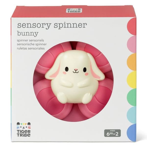 Sensorisk spinner - Bjørn - TIGER TRIBE - TT1-1041 - Gul - Plastik Ros