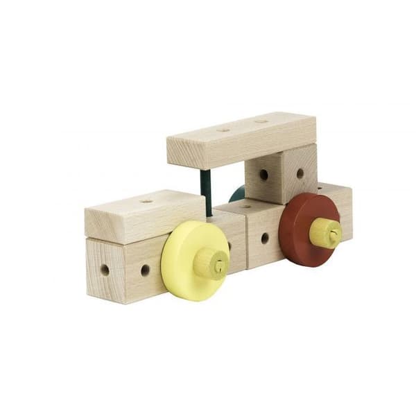 Byggeværk 108 dele beige