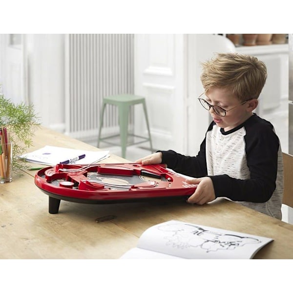 BRIO - Ravensburger - Flipper-peli - Lapsille ja aikuisille alkaen 6 vuotta - Punainen ja musta - Ulkokäyttöön röd och svart