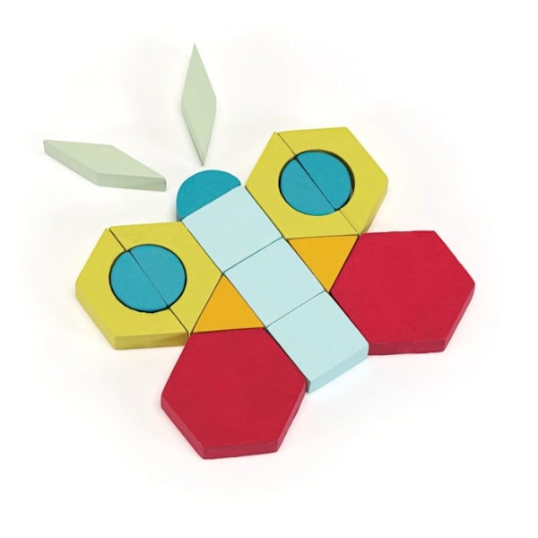 Sevi - Mosaiikkigeometriset muodot 125 kpl Vit